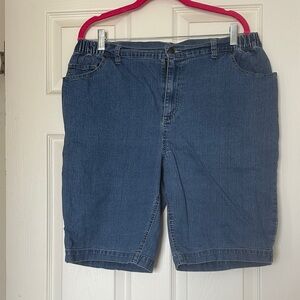 Bobbie Brooks Dark Blue Denim Shorts